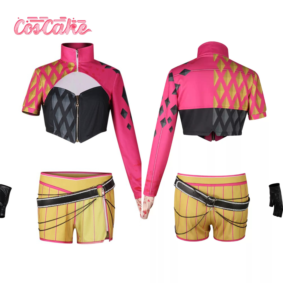 Asymmetric Top Women - DDD MiNA Trickster Cosplay Costume Asymmetric