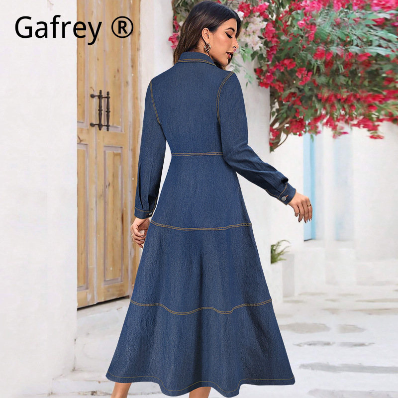 New Fashion Denim Jean Shirt D - Women Fashion Jeans recension och pris