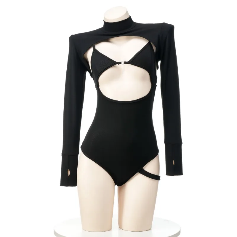 Anime Gothic  Hollow Out Sleev - Sleeveless Jumpsuit recension och pris