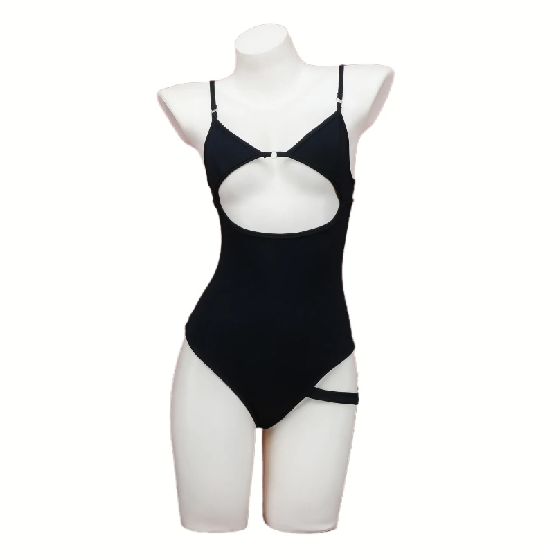 Anime Gothic  Hollow Out Sleev - Sleeveless Jumpsuit recension och pris