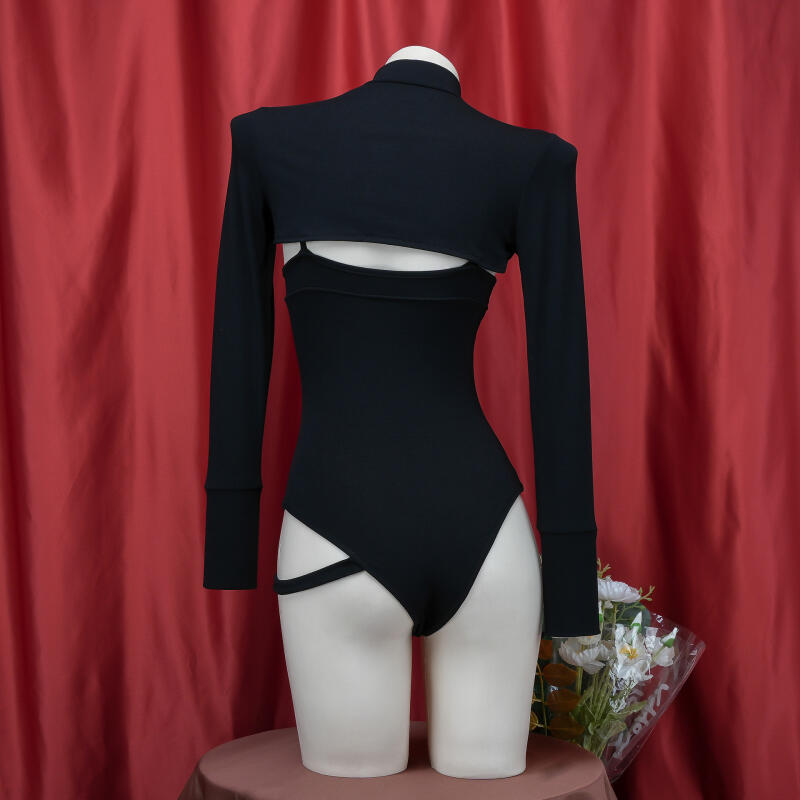 Anime Gothic  Hollow Out Sleev - Sleeveless Jumpsuit recension och pris