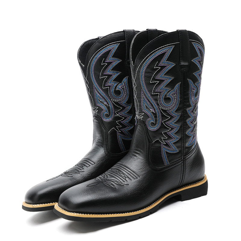 Fashion Men Women Mid-calf Boo - Women'S Fashion Riding Boots recension och pris