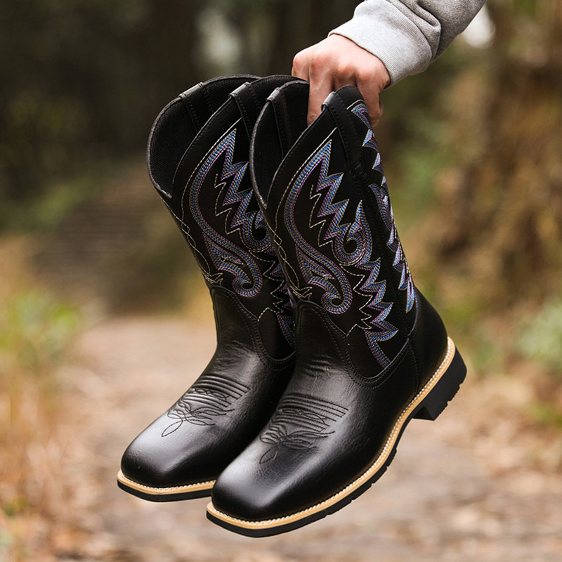 Fashion Men Women Mid-calf Boo - Women'S Fashion Riding Boots recension och pris