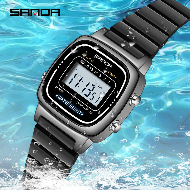 SANDA 6053 Electronic Watch Fa - Women Fashion Zone recension och pris