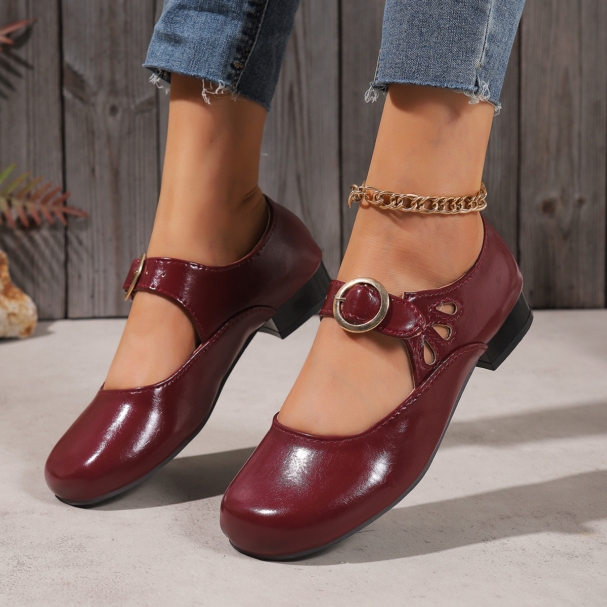 Women's Fashion New Buckle Des - Women Fashion Designers recension och pris