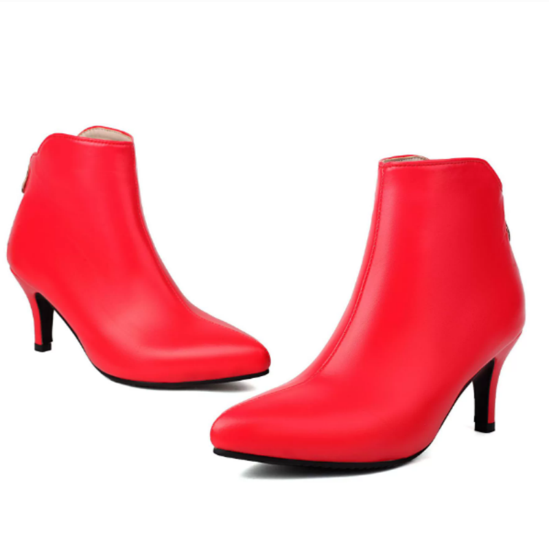Lady 48 Gold Silver Red Thin H - Women'S Fashion Riding Boots recension och pris