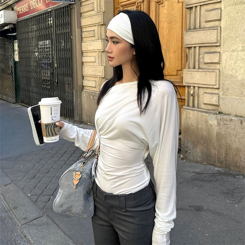 2026 Women’s One Shoulder Top  - Asymmetric Top Women recension och pris
