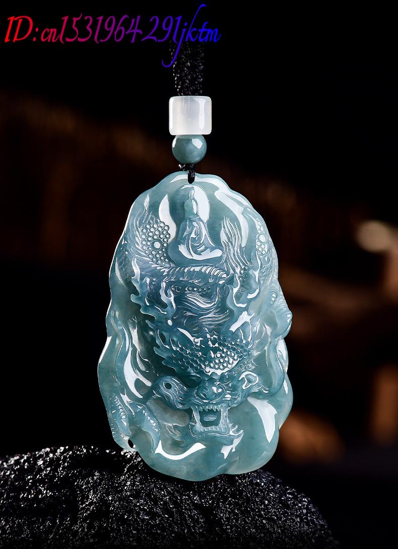 Natural Burmese Jadeite Dragon - Women Fashion Designers recension och pris