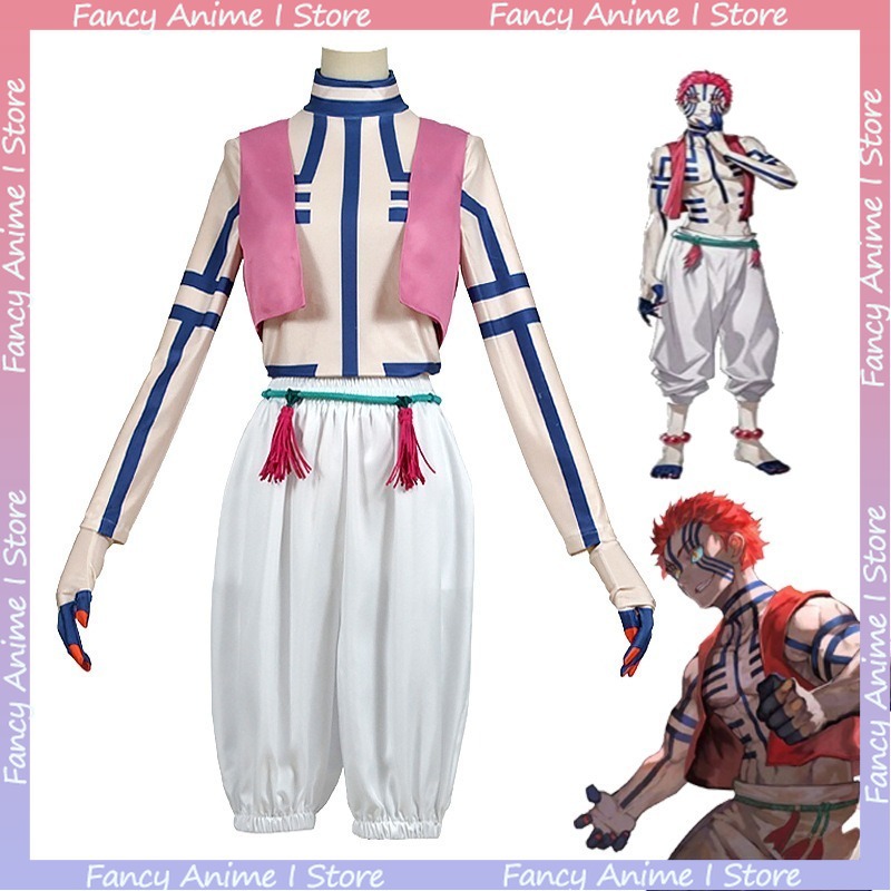 Anime Akaza Copsplay Costume H - Women'S Fashion Korea recension och pris