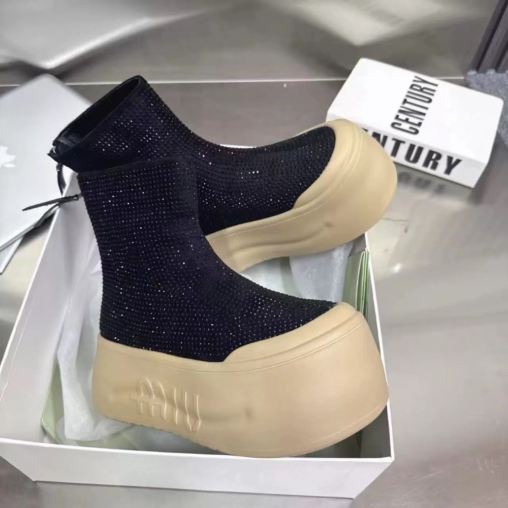 Luxury Rhinestone Woman Bootie - Women'S Fashion Korea recension och pris