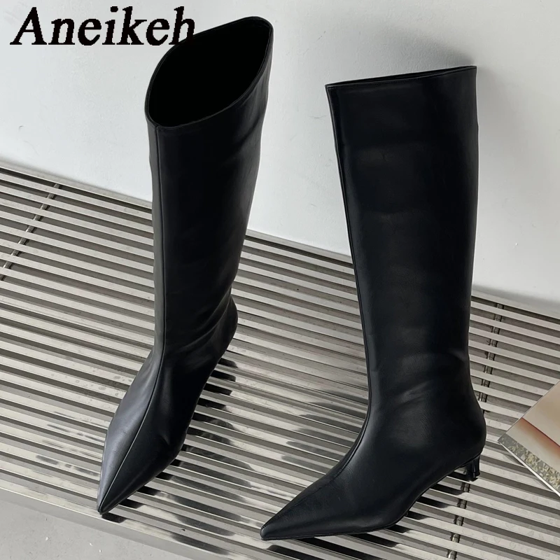 Aneikeh 2026 Fashion Sexy Poin - Women'S Fashion Knee High Boots recension och pris