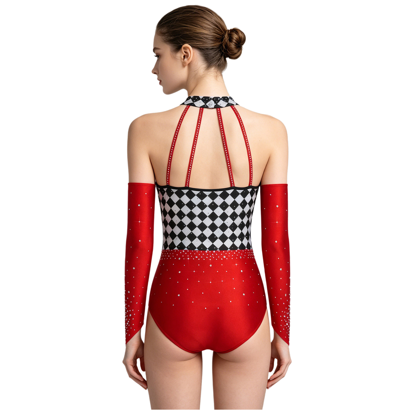 Heart Clown Queen Dress Up Hal - Sleeveless Jumpsuit recension och pris