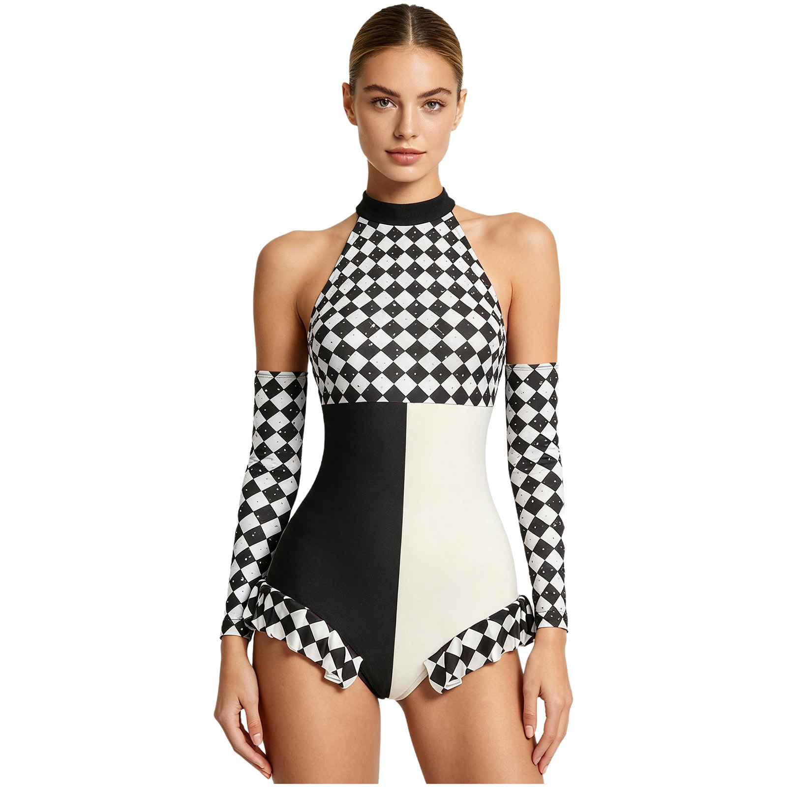 Heart Clown Queen Dress Up Hal - Sleeveless Jumpsuit recension och pris