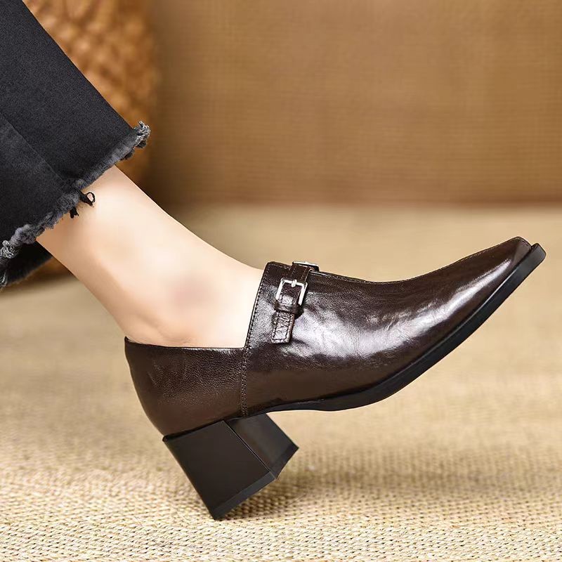 Women High Heels Square Toe Le - Women'S Fashion Trends Autumn 2025 recension och pris