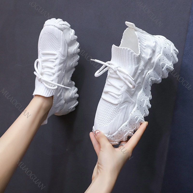 Women Chunky Sneakers Breathab - Women'S Fashion Running Shoes recension och pris