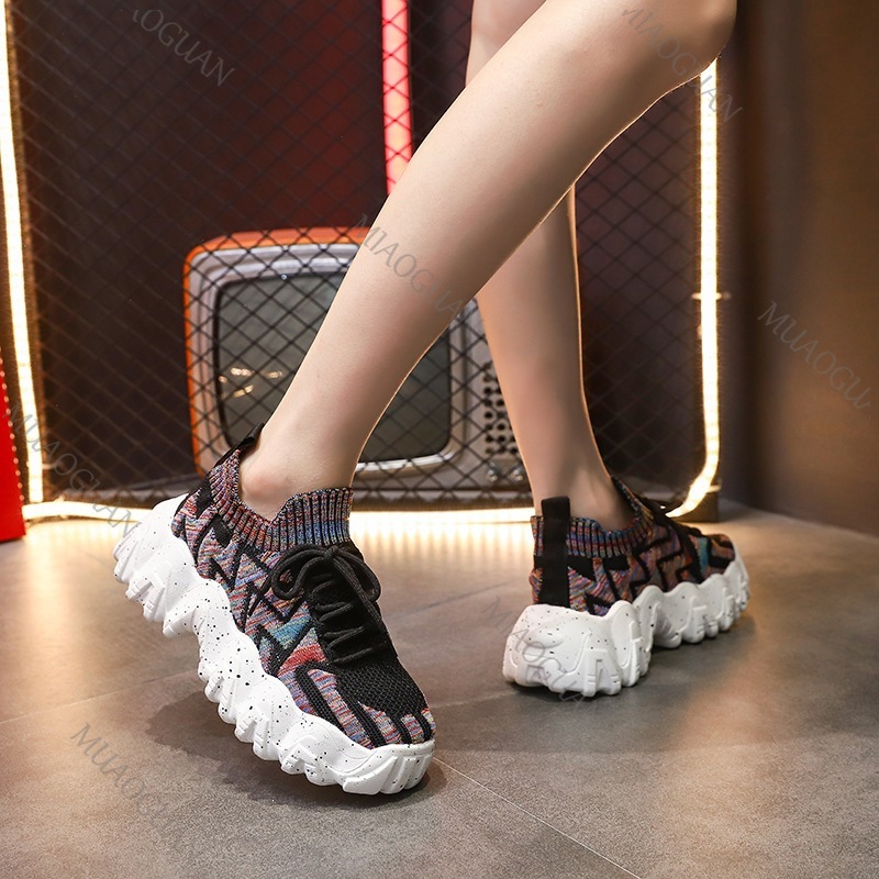 Women Chunky Sneakers Breathab - Women'S Fashion Running Shoes recension och pris