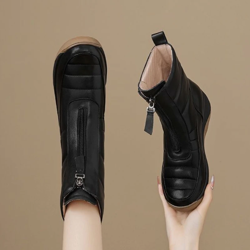 Booties Round Toe Waterproof W - Sale Fashion Women recension och pris