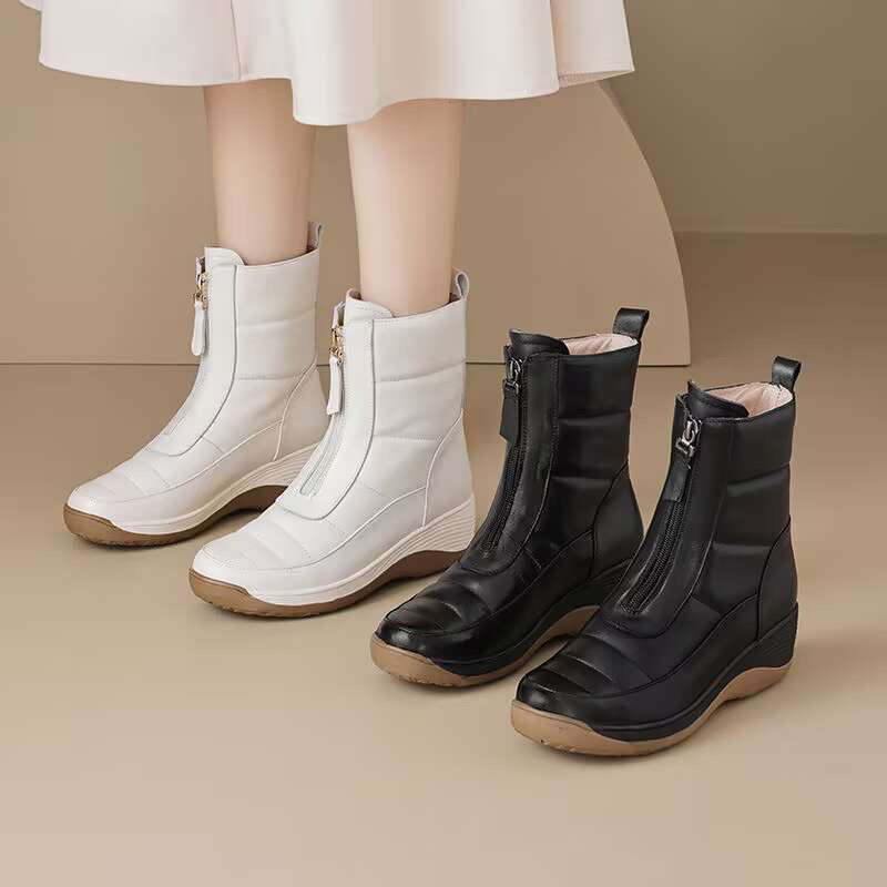 Booties Round Toe Waterproof W - Sale Fashion Women recension och pris