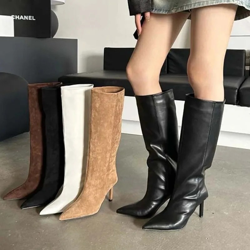 Luxury Women Long Boots Fashio - Women'S Fashion Knee High Boots recension och pris