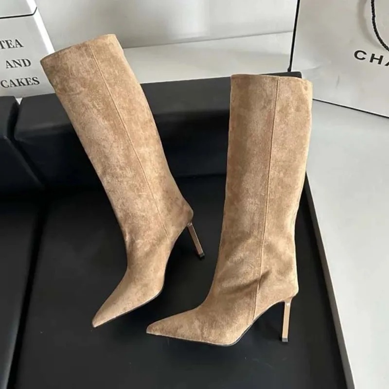 Luxury Women Long Boots Fashio - Women'S Fashion Knee High Boots recension och pris