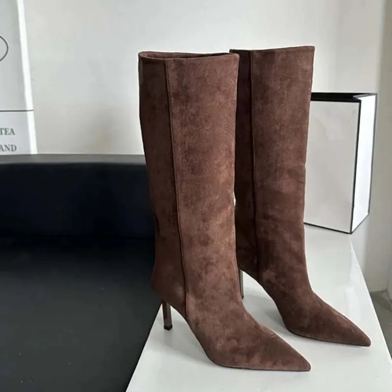 Luxury Women Long Boots Fashio - Women'S Fashion Knee High Boots recension och pris
