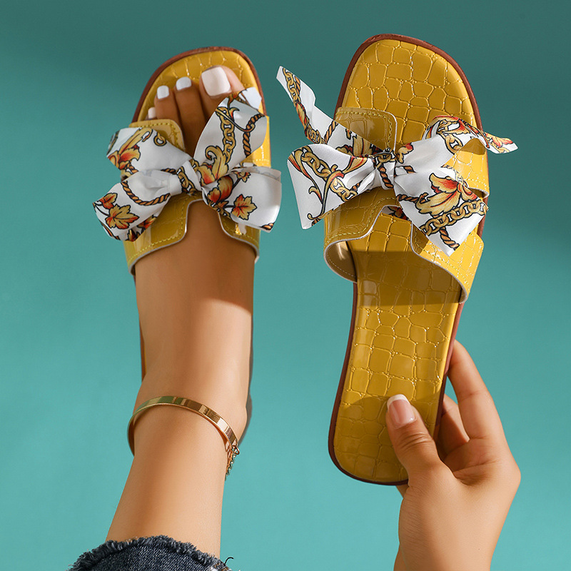 Women Fashion Bow Slide Sandal - Women'S Fashion Korea recension och pris