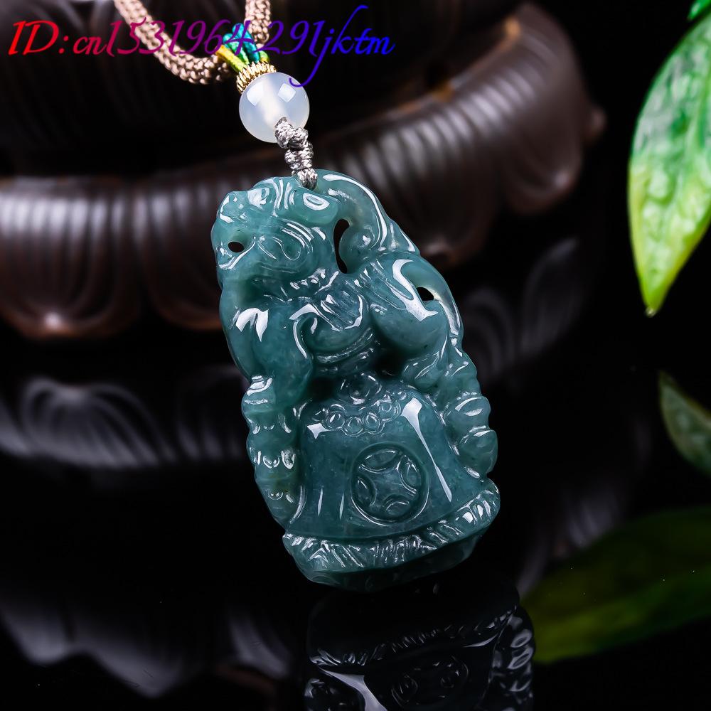 Burmese Jadeite Pixiu Pendant  - Women Fashion Designers recension och pris