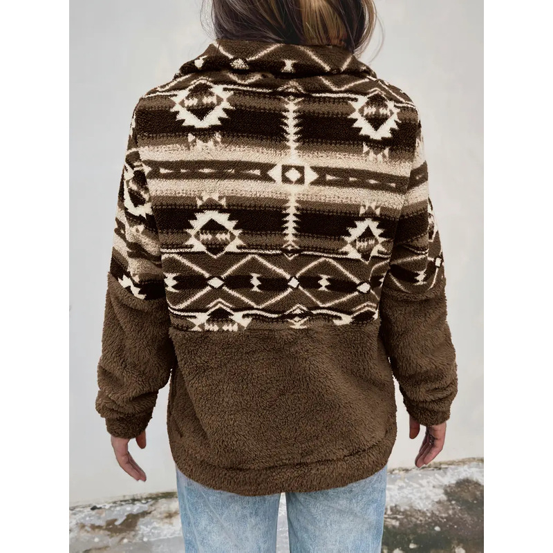 Spot Amazon Geometric Pattern  - Women'S Fashion Jackets Amazon recension och pris
