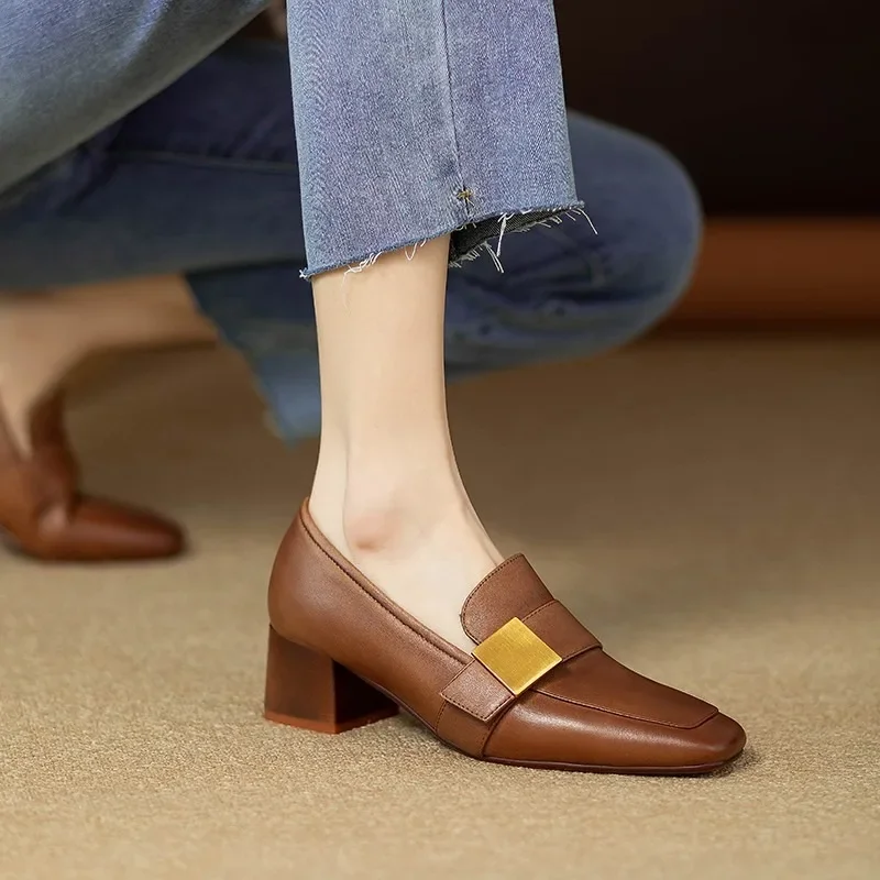 women Fashion Leather Pumps El - Women Fashion Jeans recension och pris