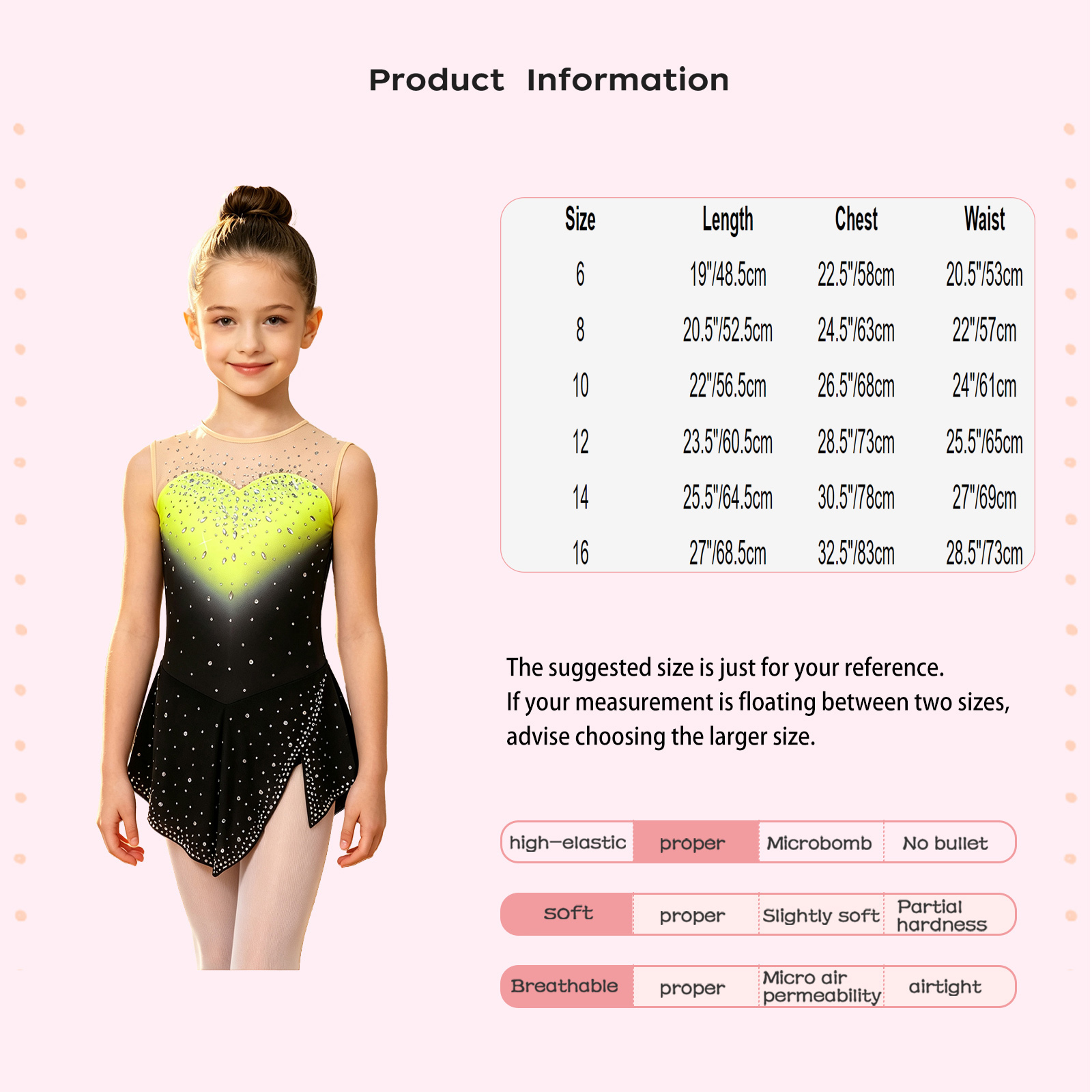 Kids Girls Sleeveless Mesh Rhi - Sleeveless Jumpsuit recension och pris