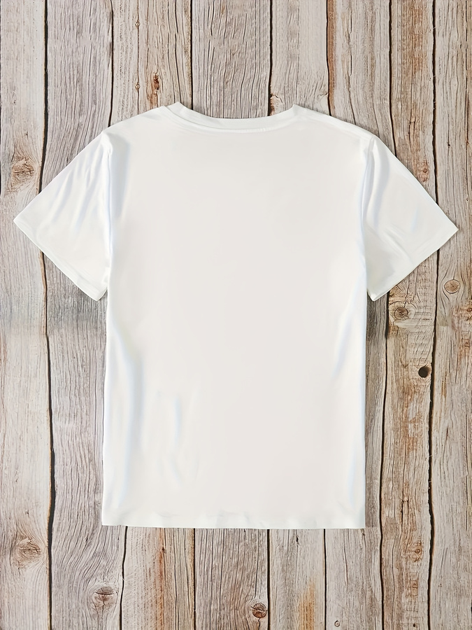 Cartoon Donut Print T-shirt, S - Women'S Fashion Trends 2026 Spring Summer recension och pris