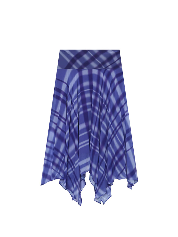 TFMLN Fashion Midi Skirt 2 Pie - Asymmetric Top Women recension och pris