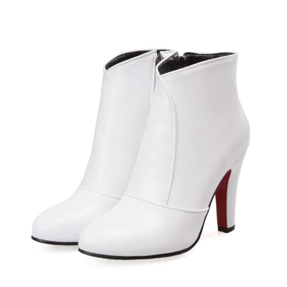 Botas De Mujer Round Toe Ankle - Women'S Fashion Riding Boots recension och pris