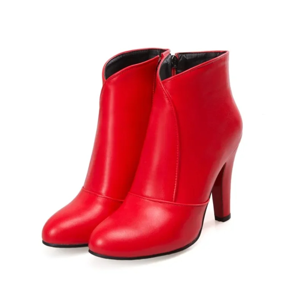 Botas De Mujer Round Toe Ankle - Women'S Fashion Riding Boots recension och pris