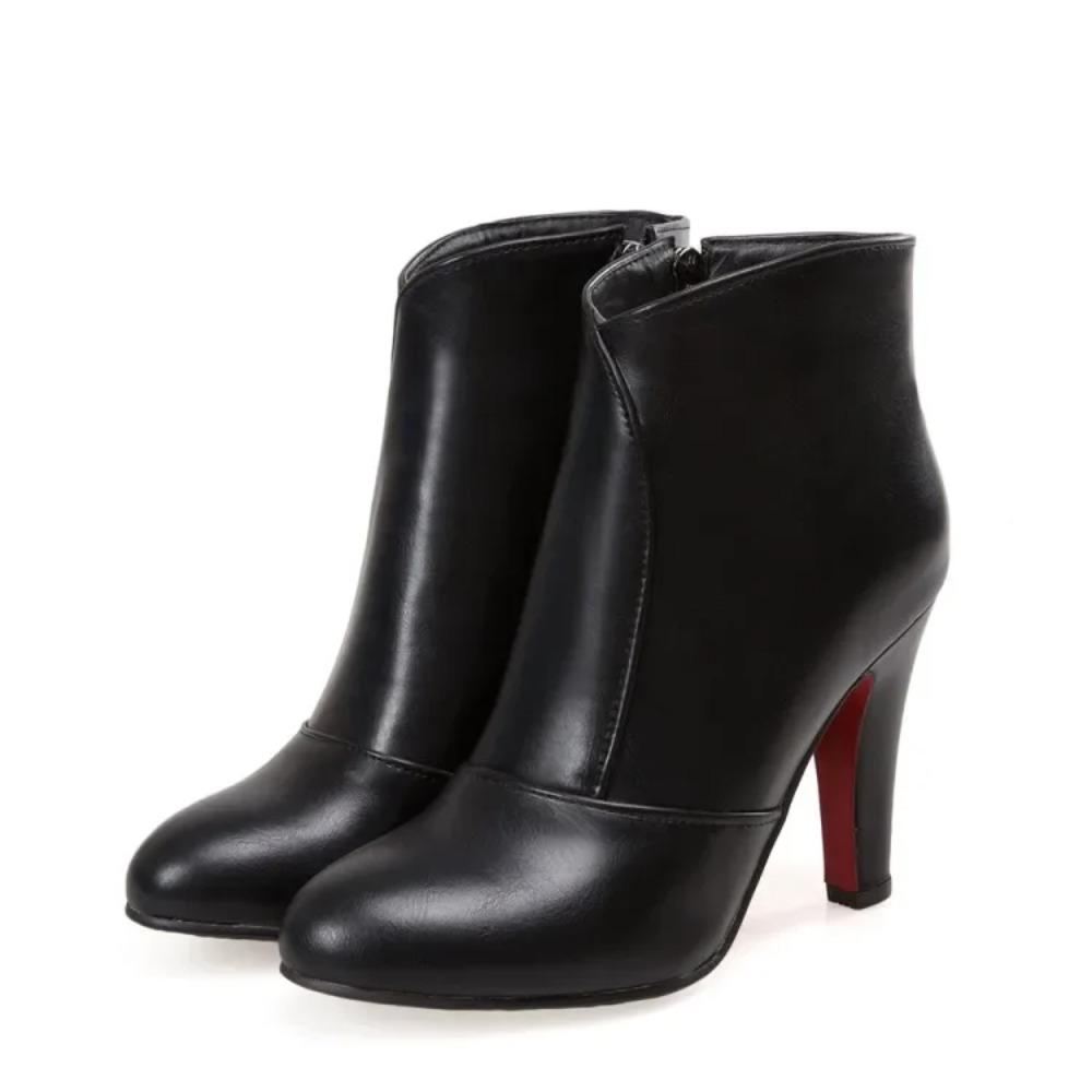 Botas De Mujer Round Toe Ankle - Women'S Fashion Riding Boots recension och pris