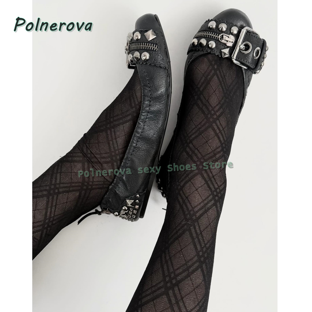 Rivet Belt Buckle Mary Jane Sh - Women'S Fashion Spring Summer 2026 recension och pris