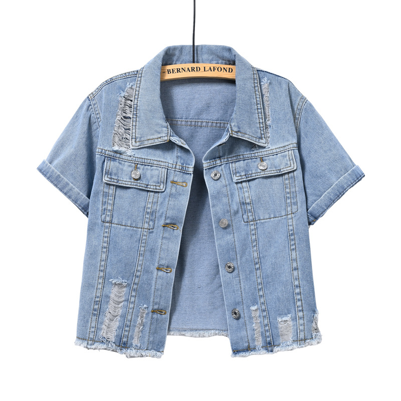 Light-colored Short Denim Shor - Women'S Fashion Jackets Amazon recension och pris