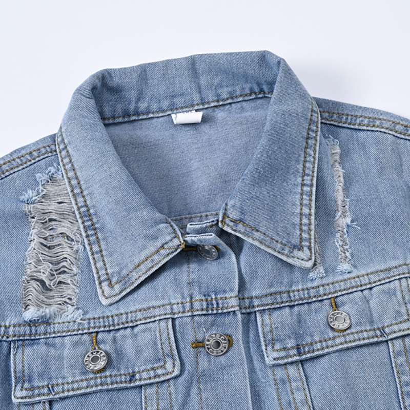 Light-colored Short Denim Shor - Women'S Fashion Jackets Amazon recension och pris