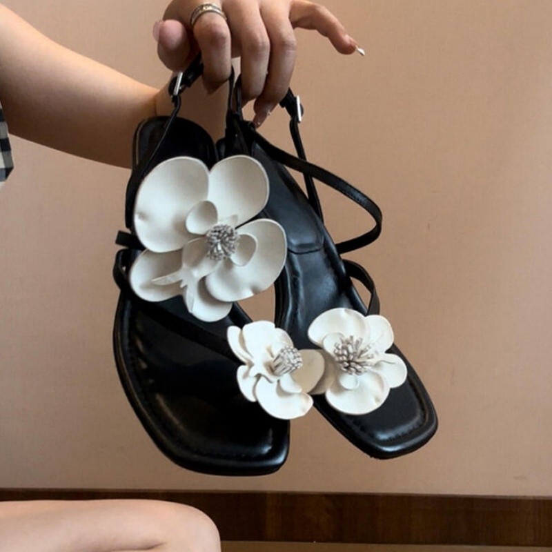Wonen  Flower Clip Toe High Sa - Women'S Fashion Spring Summer 2026 recension och pris