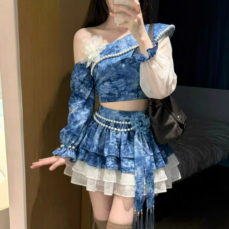 Japanese Style Vintage Elegant - Asymmetric Top Women recension och pris