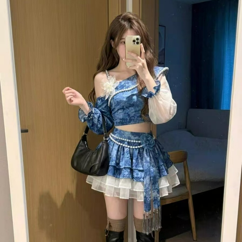 Japanese Style Vintage Elegant - Asymmetric Top Women recension och pris