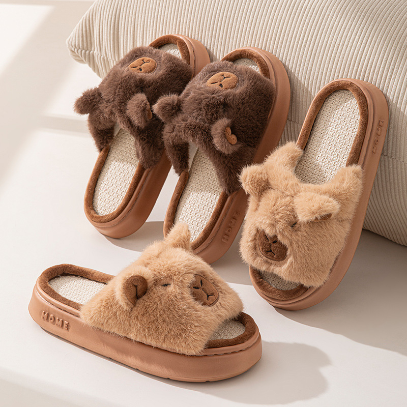 Hemp Cartoon Women's Slippers  - Women Fashion Store recension och pris