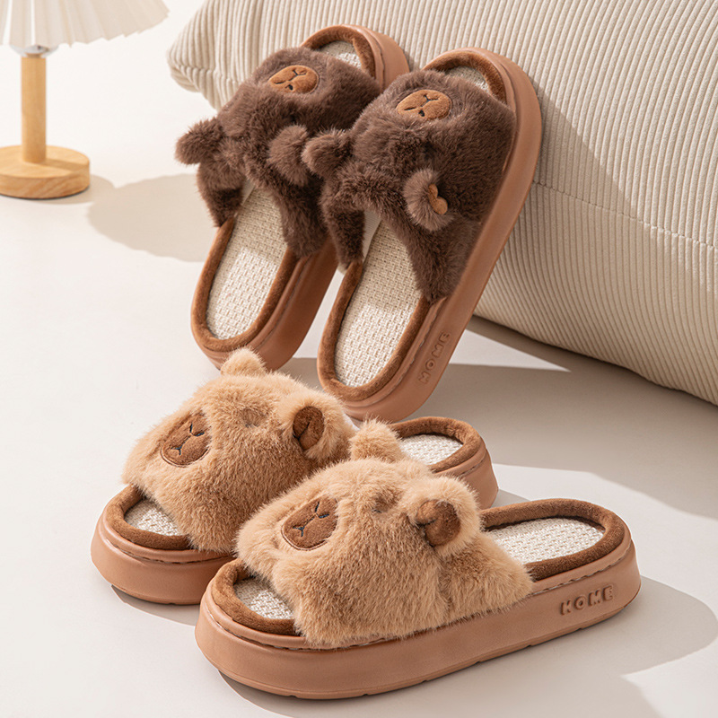 Hemp Cartoon Women's Slippers  - Women Fashion Store recension och pris