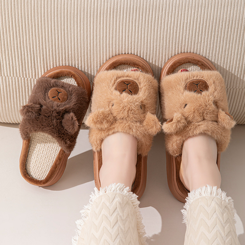 Hemp Cartoon Women's Slippers  - Women Fashion Store recension och pris
