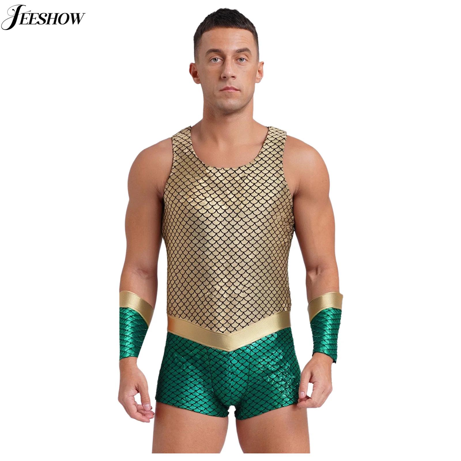 Mens King of the Sea Costume S - Sleeveless Jumpsuit recension och pris