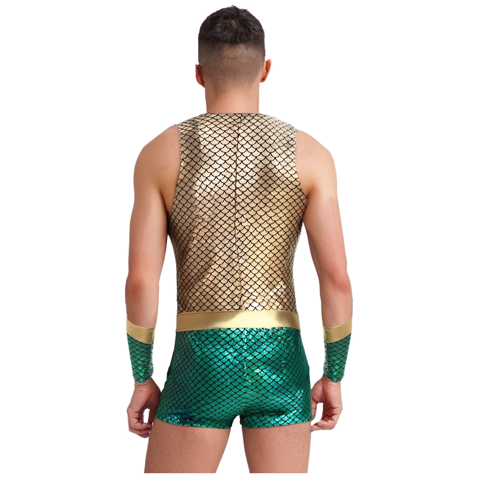Mens King of the Sea Costume S - Sleeveless Jumpsuit recension och pris