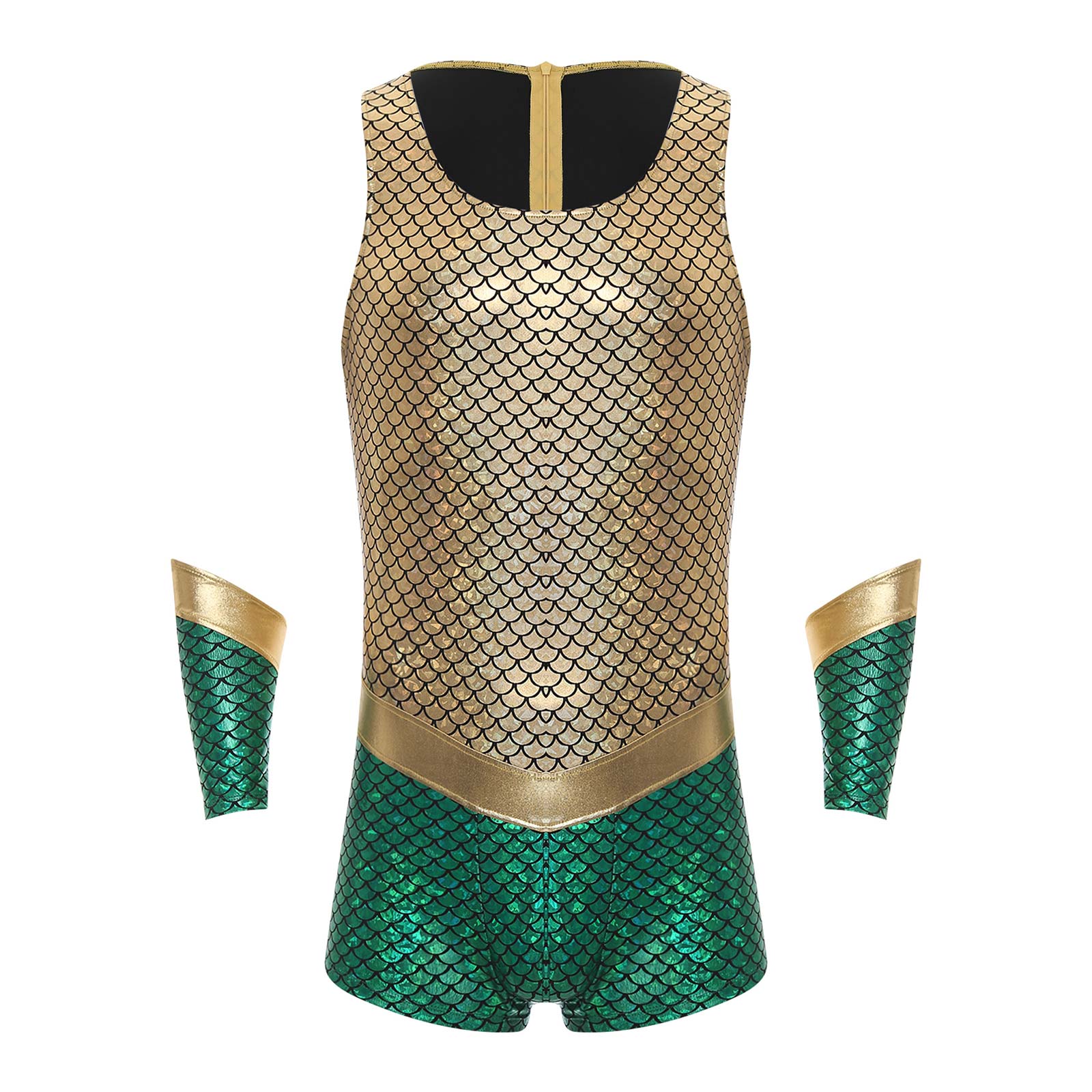 Mens King of the Sea Costume S - Sleeveless Jumpsuit recension och pris