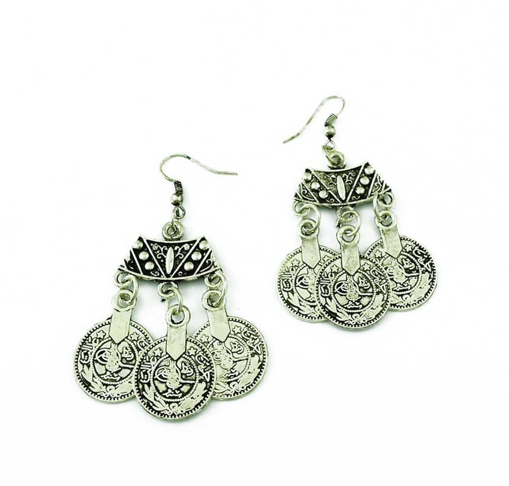 Vintage Silvery Beach Coins Ch - Women Fashion Pakistan recension och pris