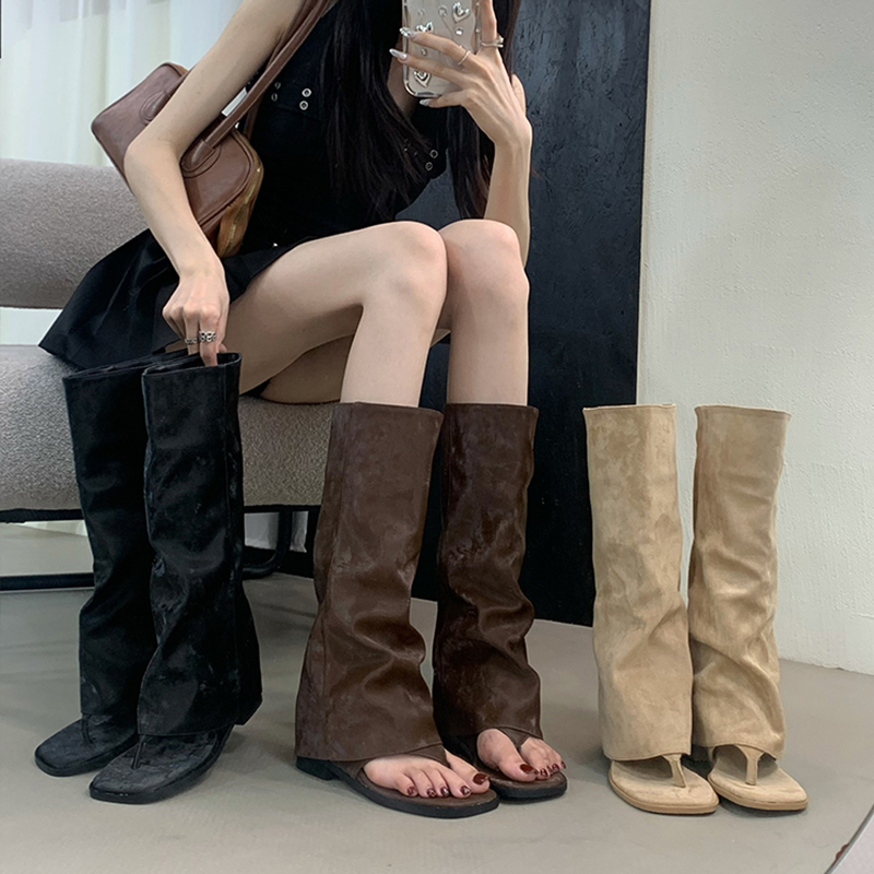 Hollow Out Women's Boots Velve - Women'S Fashion Korea recension och pris