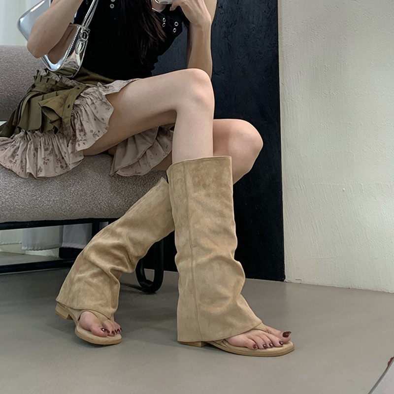 Hollow Out Women's Boots Velve - Women'S Fashion Korea recension och pris